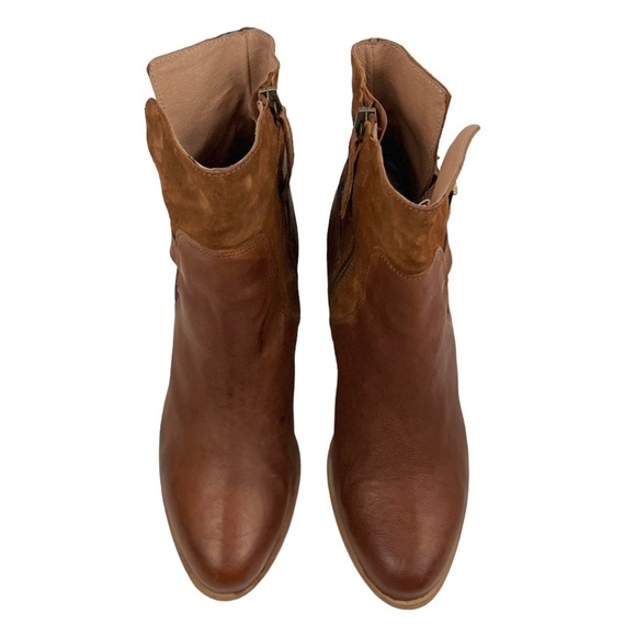 GARNET HILL Riley Heeled Buckle Boots - Picture 6 of 13